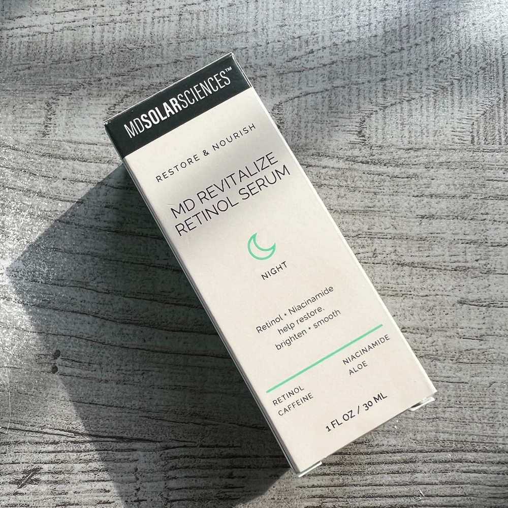 MD Solar Sciences MD Revitalize Retinol Serum 1 oz **BRAND NEW & AUTHENTIC**